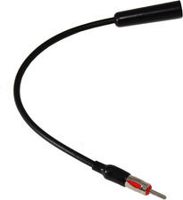 Anina 12 Universal Car AM FM Radio Antenna Extension Extender Cable Black