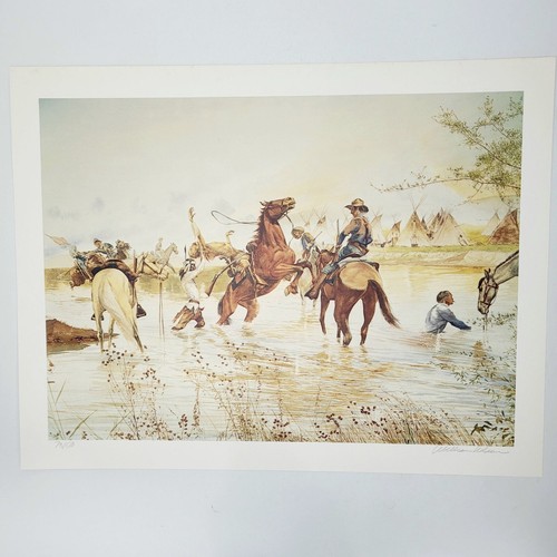 William Nelson Custer Series Battle of Little Bighorn Set Of 10Signed #'d Prints - 第 11/24 張圖片