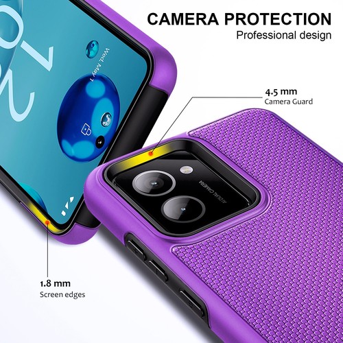 Funda híbrida para teléfono HMD Vibe (Nokia N159V TA-1590) + Protector de pantalla - Imagen 30 de 37