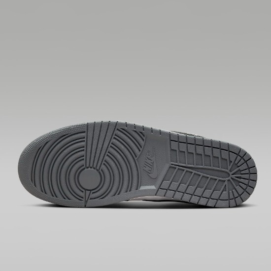 ★【Nike】 Jordan 1 Low White Iron Grey★ The Air Jordan 1 Low Iron Grey Releases September 2024
