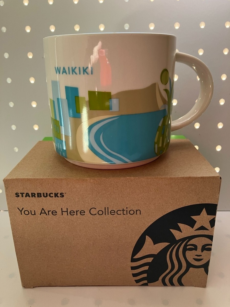 WAIKIKI Starbucks coffee Cup Mug 14oz You Are Here