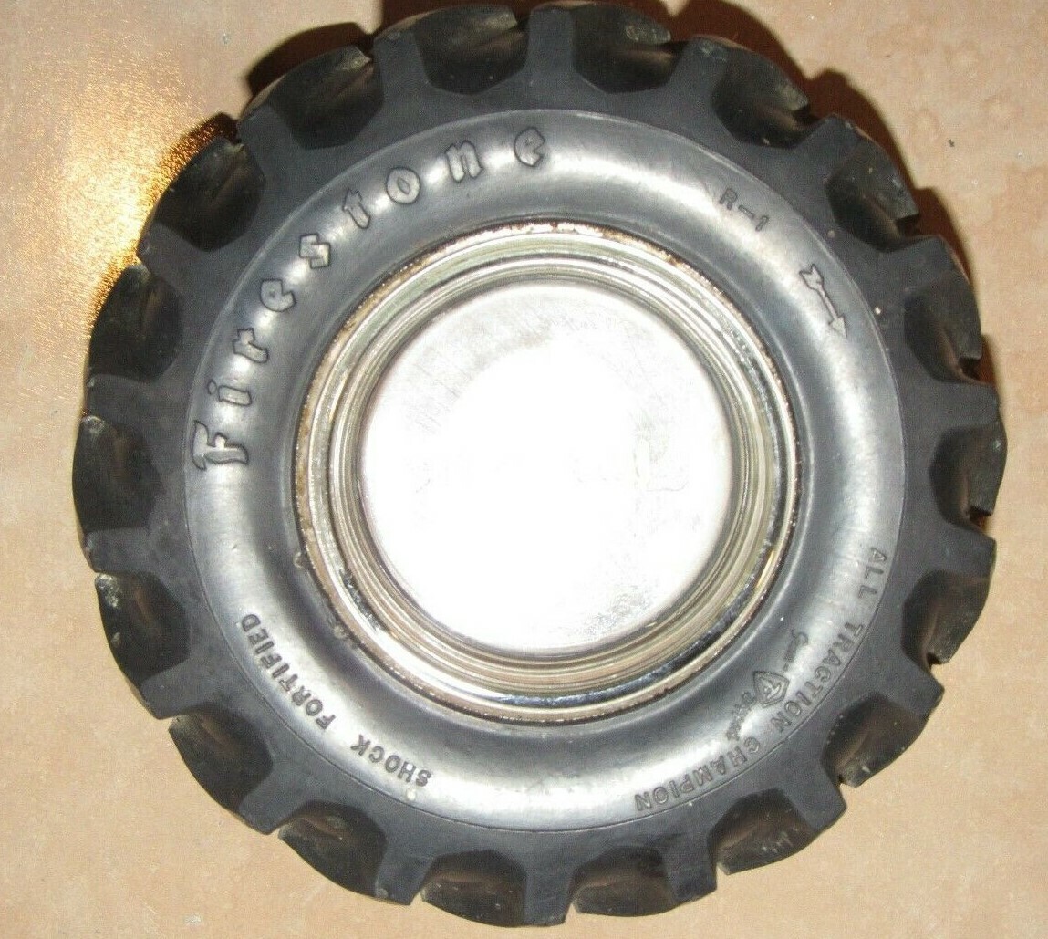 Vintage Firestone Tire Company All Traction Champion Tractor Tire