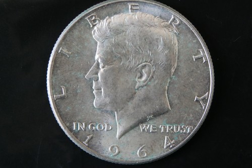 3x Half Dollar Münzen aus Amerika unterschiedlicher Zustand Second-Hand Silber - Picture 2 of 8