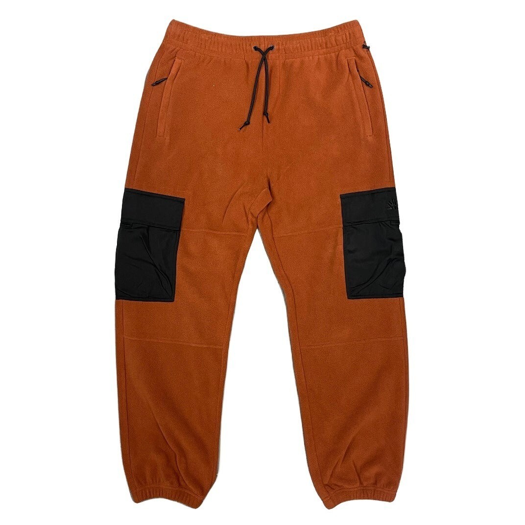 Совершенно Новые осенние мужские теплые флисовые брюки-карго Rust Размера L