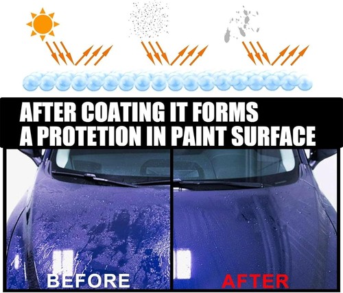 3 x Nuracoat Nano Car Spray, Car Scratch Repair Spray, Nano Paint Coating Agent - Picture 4 of 8