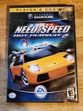 Need For Speed Hot Pursuit 2 Player's Choice Nintendo GameCube 2004 w/Manual
