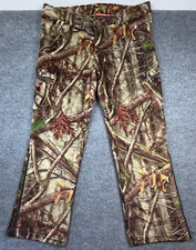 Huntworth Sherpa Lined Insulated Camo Pants size 2X / Act: 42x32.5