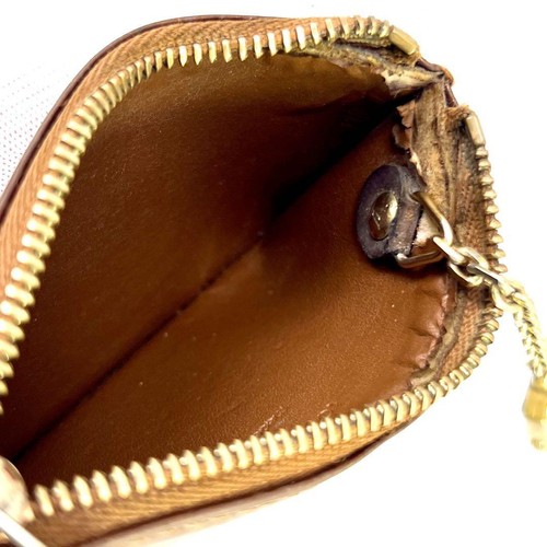 Louis Vuitton Monogram Vernis Pochette Cle Bronze M91206 Coin Key Pouch Wallet - Picture 6 of 16