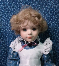 Vintage New Global Dolls Wig Modacrylic Robbie Short Curls 9" 10" 11" 12" cap