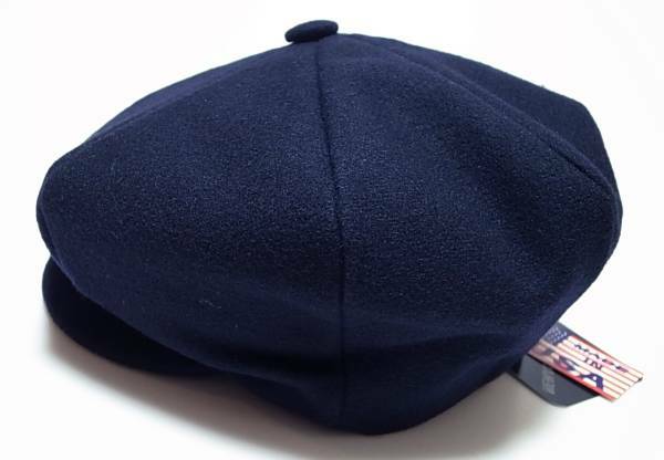 NEW YORK HAT LINEN NEWSBOY CAP USA製 XL Newsboy Caps for Men and Women - 100% Linen Plain Baker Boy