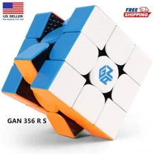 GAN 356 R S 3x3x3 Speed Cube (Stickerless) Magic Cube