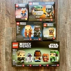 LEGO BRICKHEADZ STAR WARS LOT: 40623, 40539, 75317, 40547, 40615