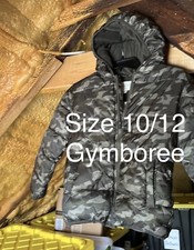 10/12 Gymboree Jacket boys CAMO camouflage From 2018