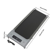 2-in-1 Folding Treadmill Electric Walking Jogging Machine Under Desk Treadmill