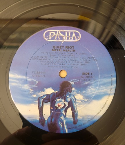 Quiet Riot Metal Health 1983 Pasha Records Still In Shrink Rock LP - Picture 5 of 6
