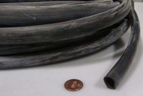 Buna Rubber Tubing, Black, 5/8" OD x 1/2" ID x 1/16" Wall x 25 Ft Coil - Picture 3 of 9