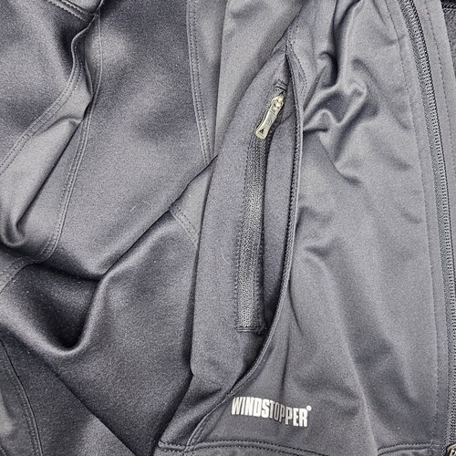 Women's Black North Face Windstopper Flight Series Jacket Size Small Petite - Picture 9 of 10