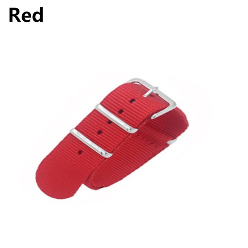 Unisex Canvas Bracelet Watch Band Strap Metal Buckle for Xiapmi Watch 18/20/22mm - Picture 19 of 50