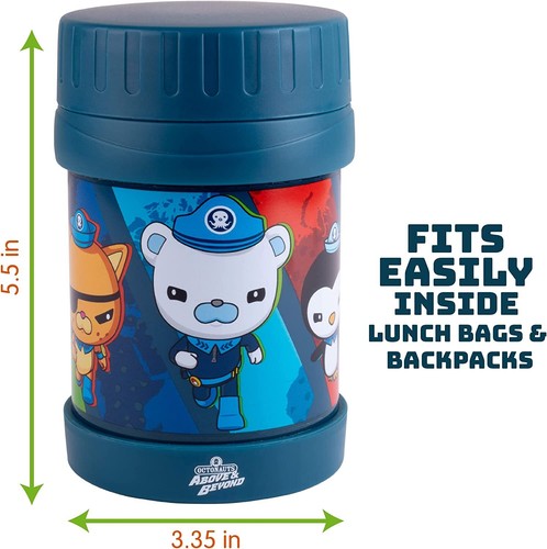 Octonauts Above & Beyond Stainless Steel Insulated Lunch 13 oz Jar for Kids, - Picture 5 of 5