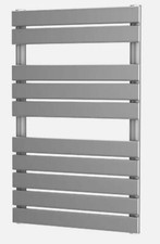 816mm x 500mm Silver Designer Heated Towel Radiator /Rails RRP �160