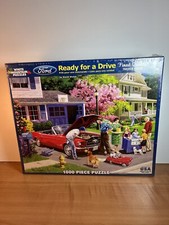 White Mountain Puzzles Ford "Ready for a Drive" 1000 Pieces Jigsaw Puzzle 2014