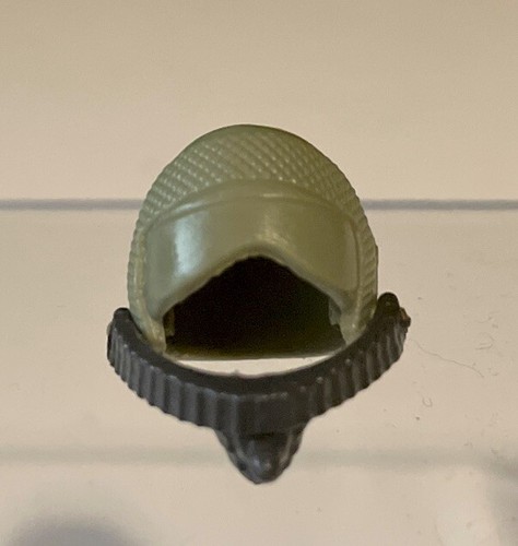 Vintage GI Joe FREEFALL grau/grün HELM mit Gesichtsmaske Zubehör ARAH Hasbro 1991