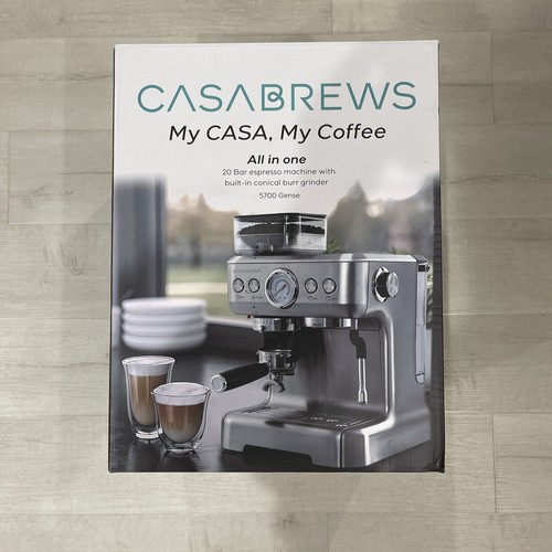 Casabrews Semiautomatic espresso machine With grinder 5700 Gense