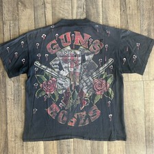 Guns N' Roses Black T-Shirts for Men for sale | eBay Guns N' Roses Black T-Shirts for Men for sale | eBay