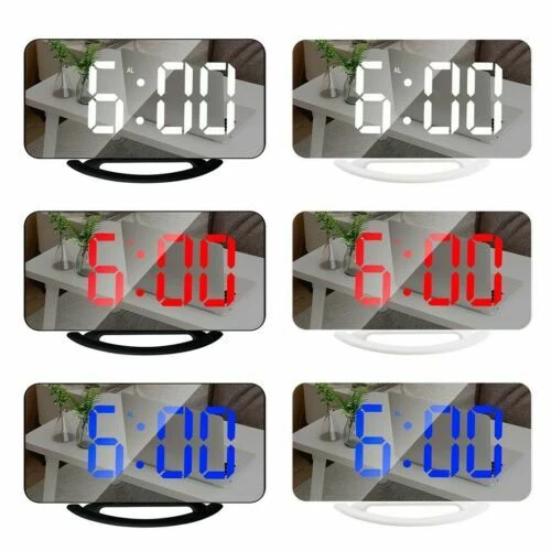 Sveglie e radiosveglie blu di camera da letto