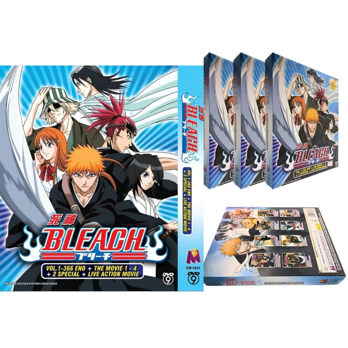 BLEACH DVDセット Amazon.com: Bleach Uncut Set 24 (DVD) : Noriyuki Abe: Movies
