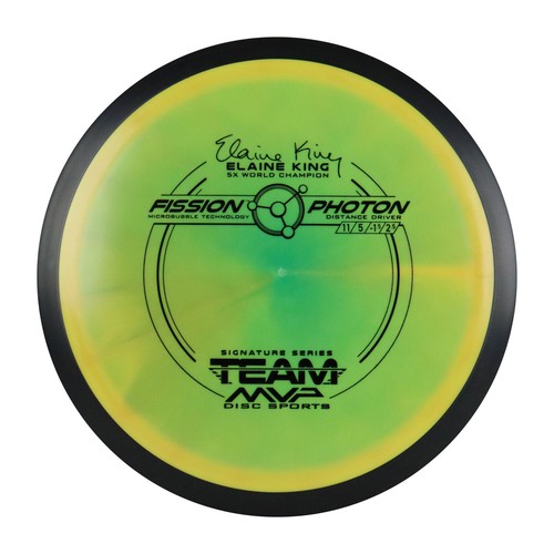 MVP Disc Golf Fission Elaine King Photon Distance Driver 11/5/-1/2.5 - Choose - Picture 14 of 33
