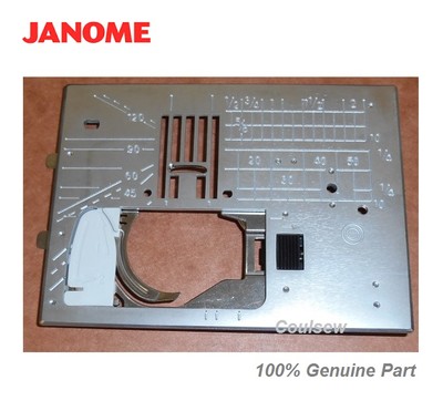 JANOME NADELPLATTE passt nur 9900, Atelier 5,7 8200SE, 8900SE Teilenr. 861606005