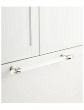 Signature Hardware 12" Beryn Collection Acrylic Appliance Pull Satin Brass