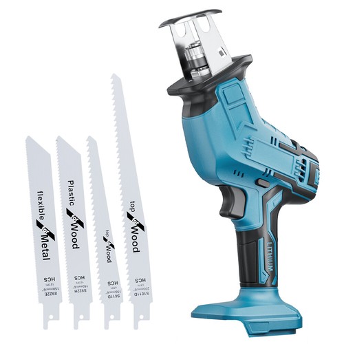 Electric Cordless Reciprocating Saw Saber Cutting Saw Set For Makita 18V Battery - Picture 8 of 27