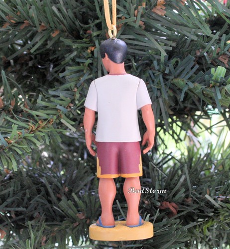 2017 Custom Disney Lilo & Stitch David Kawena Friend Christmas Ornament PVC NEW - Picture 3 of 3
