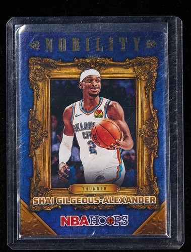 Shai Gilgeous Alexander 2024-25 Panini Hoops Basketball Nobility [xm71