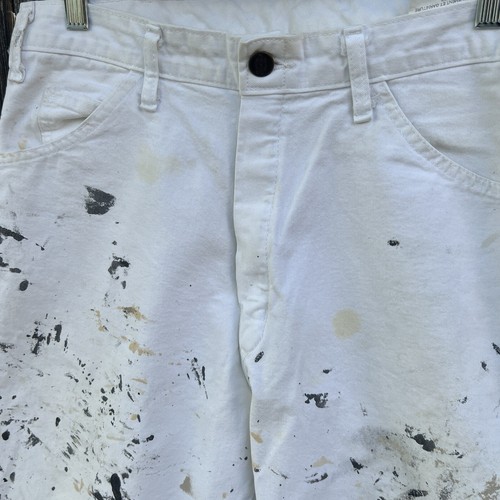 Jeans vintage Y2K Dickies falegname vernice splatter - Foto 2 di 7