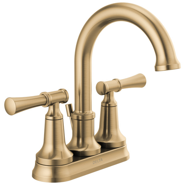 Delta Chamberlain Bathroom Sink Faucet Champagne Bronze-Certified Refurbished