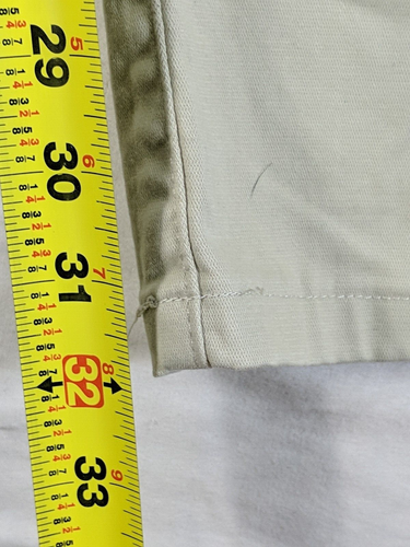 Pantalone chino uomo LEE EXTREME COMFORT taglia 33x32 beige taglio dritto elasticizzato nuovo senza etichette - Foto 7 di 14