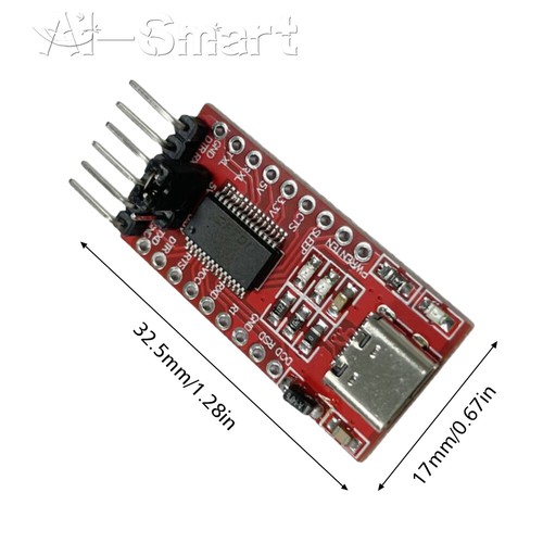 FT232RL 3,3 V 5,5 V FTDI seriell Adaptermodul Typ-C/Mini USB für Arduino auf TTL - Bild 4 von 28