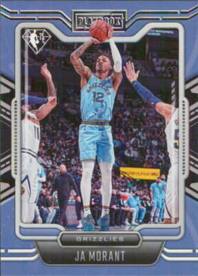 2021-22 Panini Chronicles Playbook #275 Ja Morant Memphis