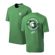 Michigan State University T Shirt Short Sleeve Competitor Performance Tee