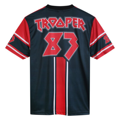Amplified Men's Int League Iron Maiden Jersey Heavy Metal Band | eBay
