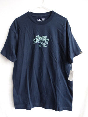 Emerica Footwear Good Times T-Shirt NEU Skateboard kurzarm navy L
