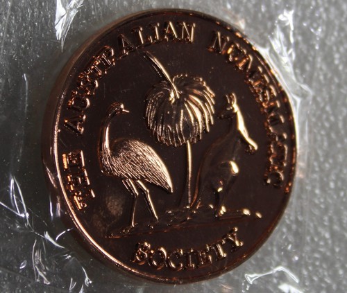 * AUSTRALIAN NUMISMATIC SOCIETY PROCLAMATION COINS 1800 MEDAL 8 ESCUDOS #WYB76 - Bild 10 von 12