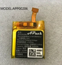 APP00206 NEW Genuine 300mAh Smart Watch Battery For APack Tambour Horizon