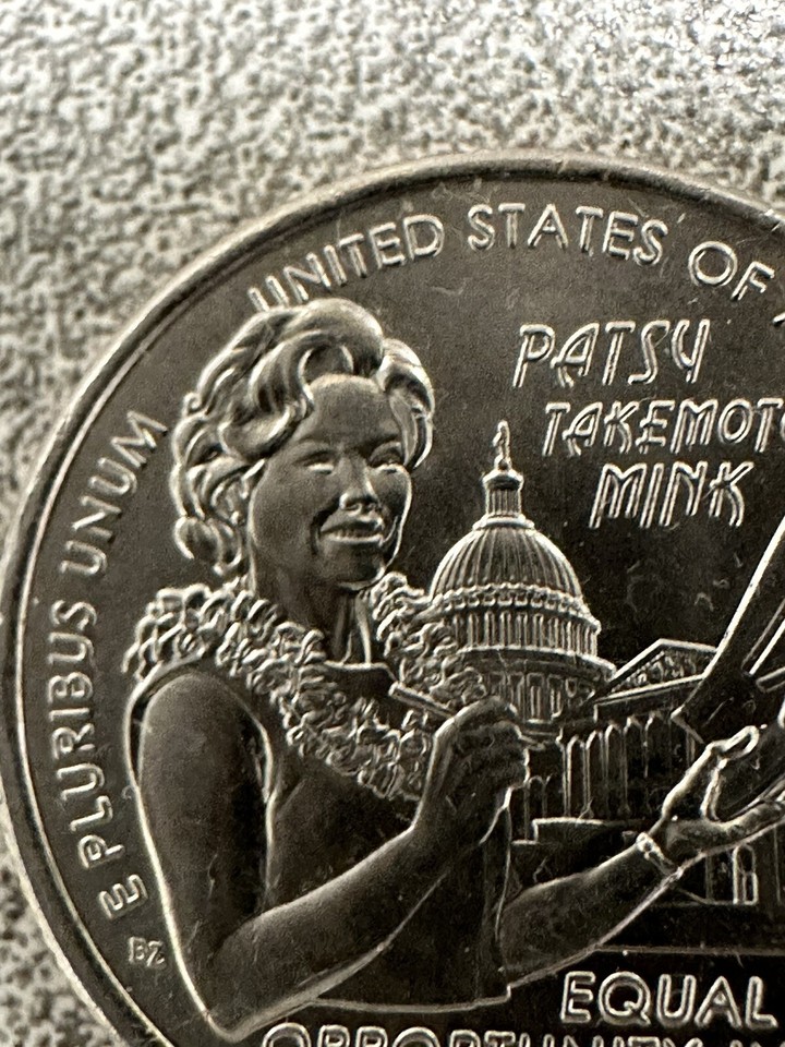 2024 P Quarter With Mint Errors Patsy Mink eBay