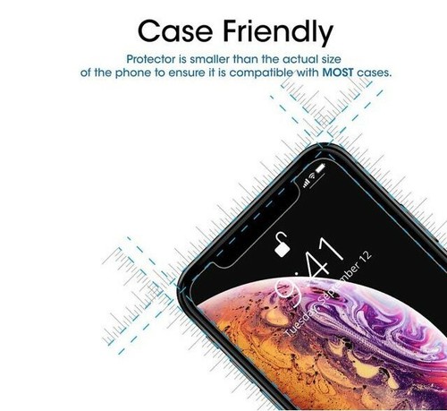 Displayschutzfolie iPhone 11 Full Protection Hartglas Folie 3er,5er,10er Pack - Bild 17 von 31