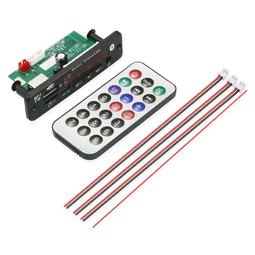 Placa Decodificadora MP3 Coche 40W Amplificador: 12V Bluetooth 5.0 TF USB FM Radio - Imagen 6 de 9