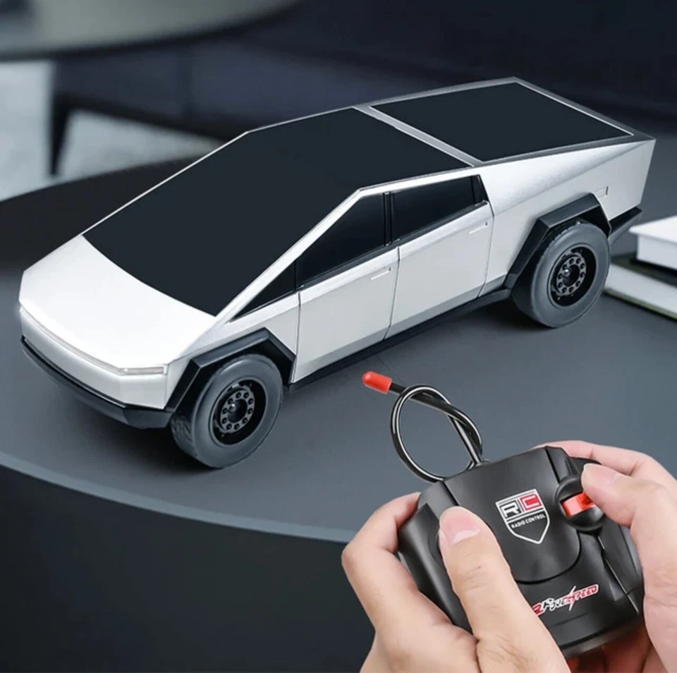 Tesla Cyber Truck Remote Control Car Rechargeable Toy Gift For Kids Adults RC - Image 2 of 4